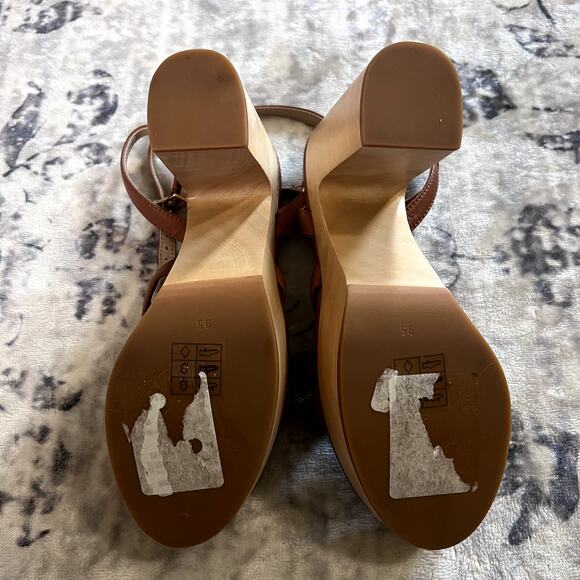 PAIGE Cayden Ankle Strap Heeled Sandal Sz 9.5 - Picture 5 of 6